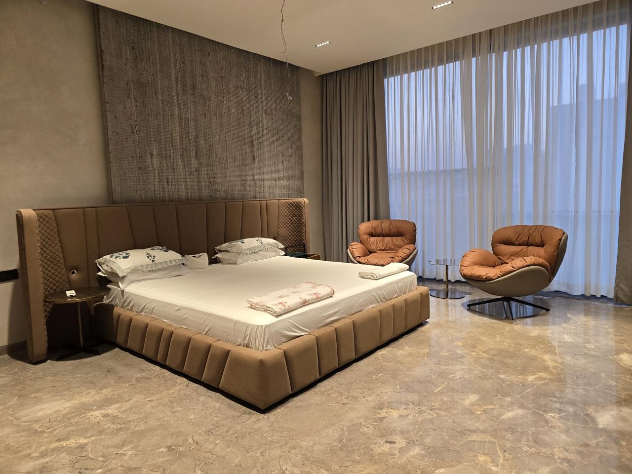 Modern living room interior design by Kulture Fine Living in Hyderabad